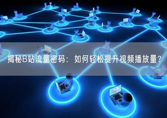 揭秘B站流量密码：如何轻松提升视频播放量