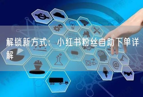 解锁新方式：小红书粉丝自助下单详解