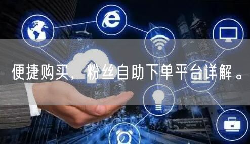 便捷购买，粉丝自助下单平台详解。
